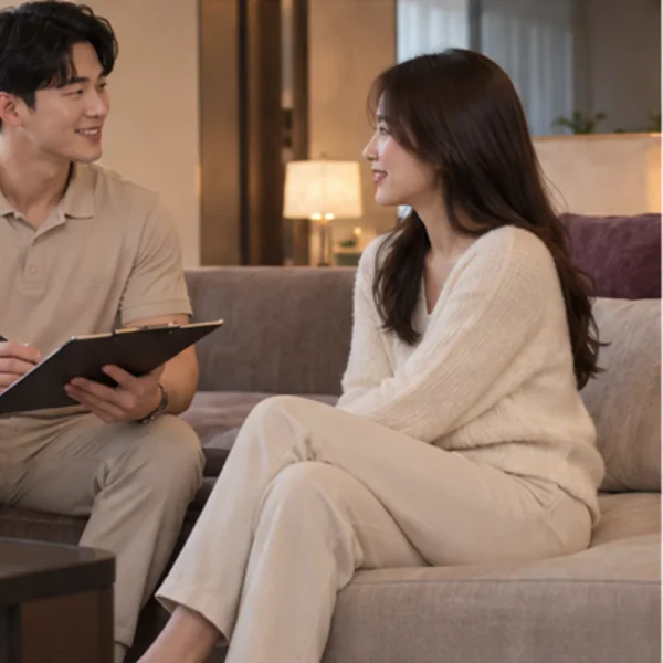 웰니스 아모르플레이스 홈타이 안내 이미지