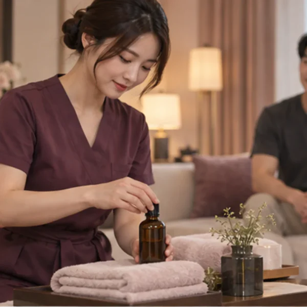 아로마 루나릴렉스 홈타이 안내 이미지